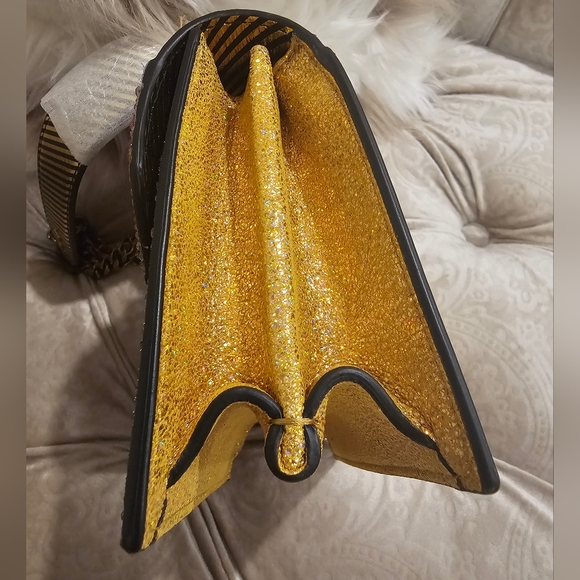 New Christian Louboutin elisa crystals crossbody  bag mini - Picture 8 of 12